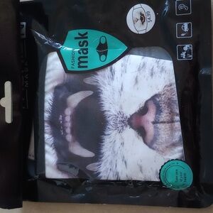 💜5/$10 NWT FASHION MASK Reusable Mask With Jungle Animal Design